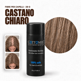 Fibre per capelli CottonFix 28 g Castano Chiaro