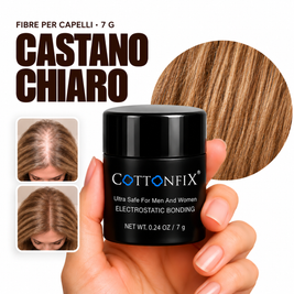 Fibre per capelli CottonFix 7 g Castano Chiaro