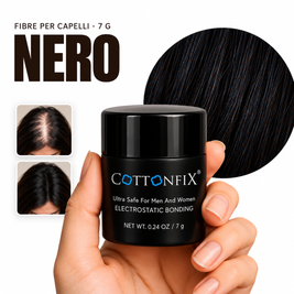 Fibre per capelli CottonFix 7 g Nero